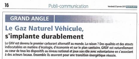 Sud Ouest Eric SORTINO Catalyse Gaz GrdF DEFA