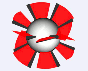 Machine rotative à palettes par Yves SAUGET - Mars 2011