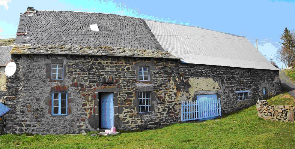 The barn before renovation