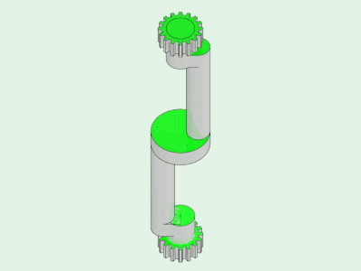 Rotary engine with trochoidal kinematics (RTK) by Yves SAUGET