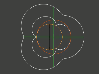 Rotary engine with trochoidal kinematics (RTK) by Yves SAUGET